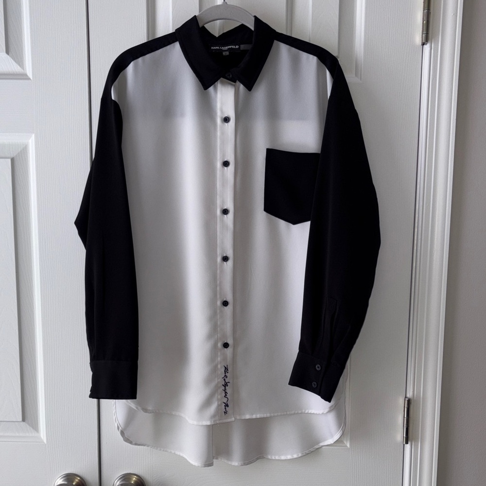 Karl Lagerfeld Paris Tunic Top